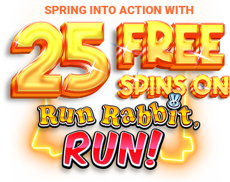 Pocket EU 25 Free Spins on Run Rabbit, Run